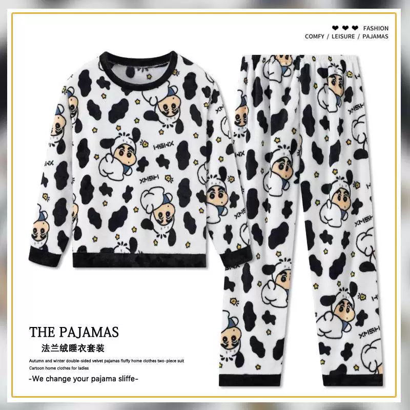 cütlük pijama dəsti qış qadın kişilər pijama ev geyimləri pijama