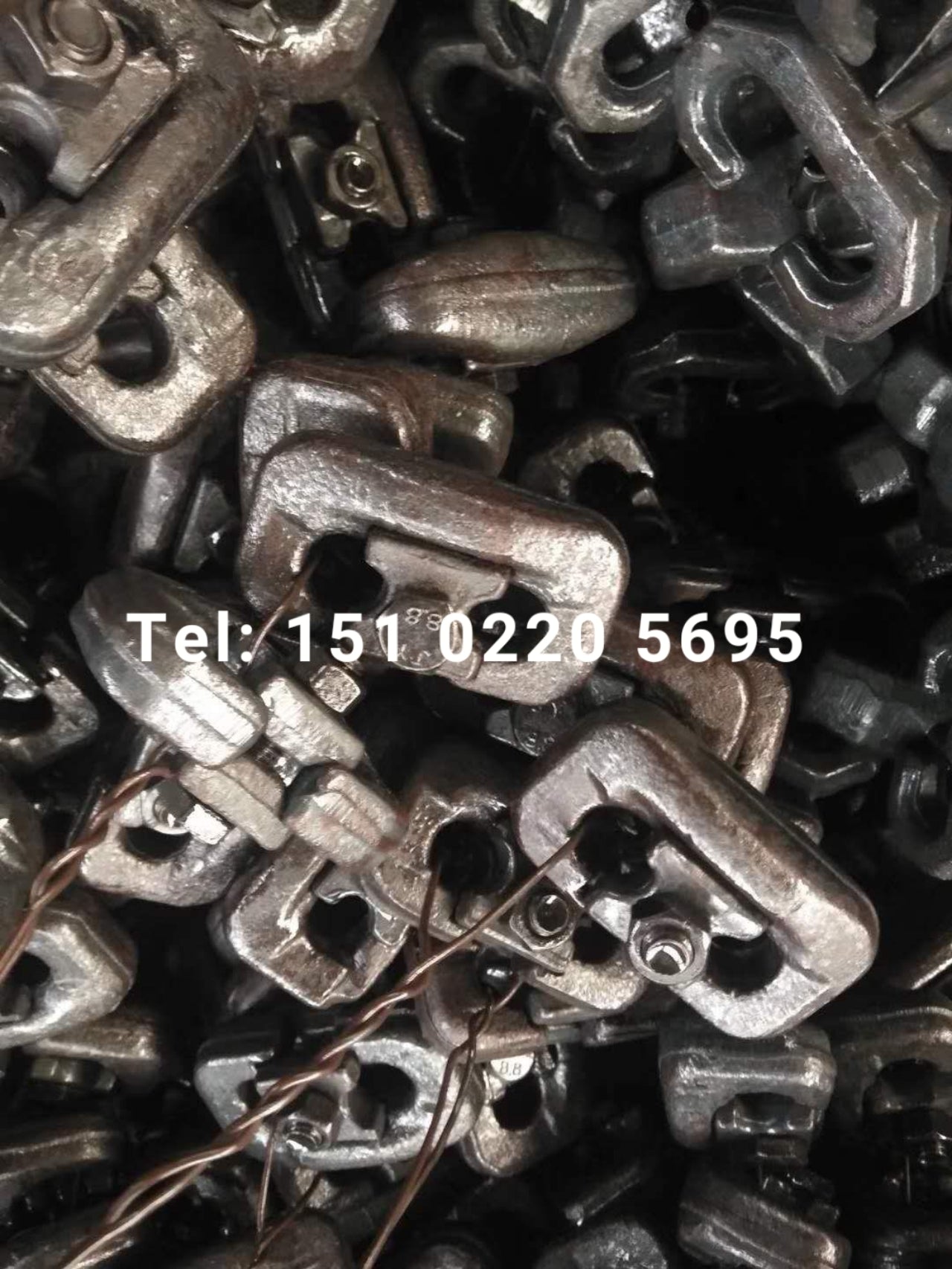 50 Forklift Qapağı Təkər Zəncirini Birləşdirən Qanaq Təkər Qoruyucu Zənciri birləşdirən Qanaq Altı 23.5-25 Təkər Təkəri Zəncirini Aksesuar Üzüyü