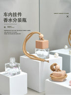 5 Ml10ml Avto Ətir Saxlama Şüşə Aromaterapiya Kulonu Kiçik Butulka Efir Yağı Ətir Şüşəsi Boş Şüşə Butulka Avtomobil Kulonu