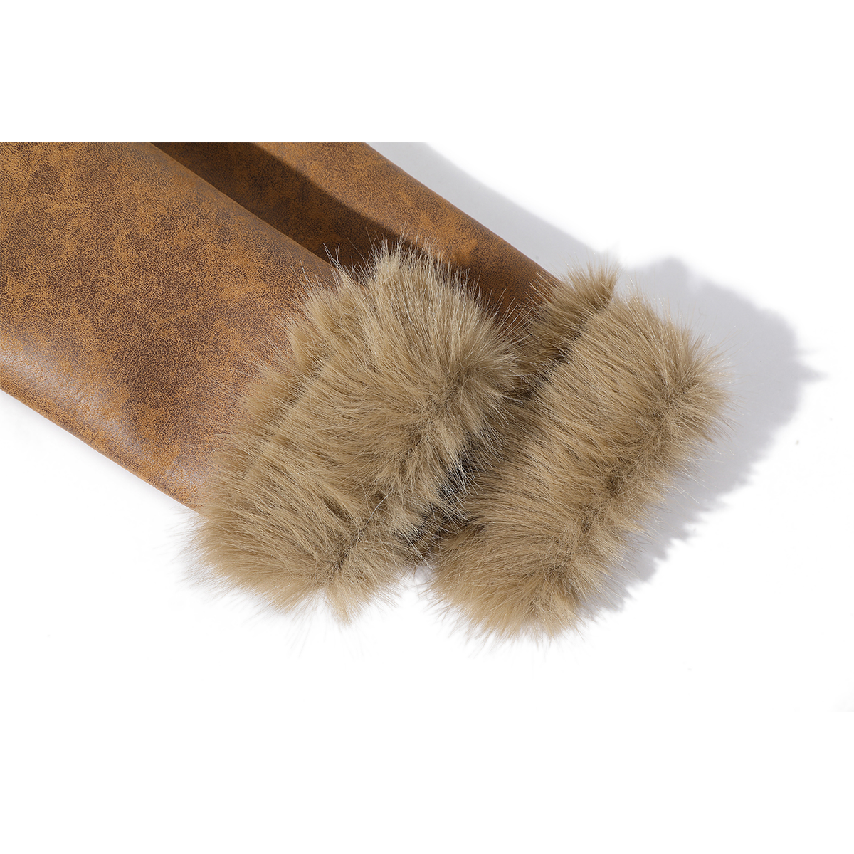 Cholisa Merard Shearling Qadınlar üçün Qısa Qalın Palto, Payız və Qış, Unikal və Super Qəşəng Motosiklet Gödəkçəsi