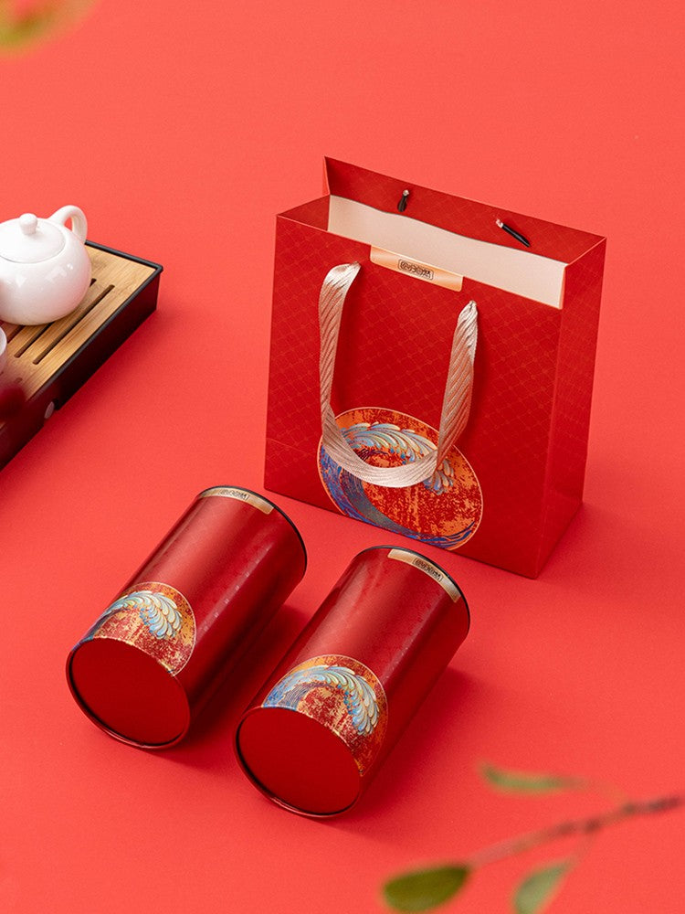 Qara çay qablaşdırma qutusu boş hədiyyə qutusu yarım pişik qədim ağac qara çay çayı boş qutu Lapsang Souchong hədiyyə qutusu boş qutu