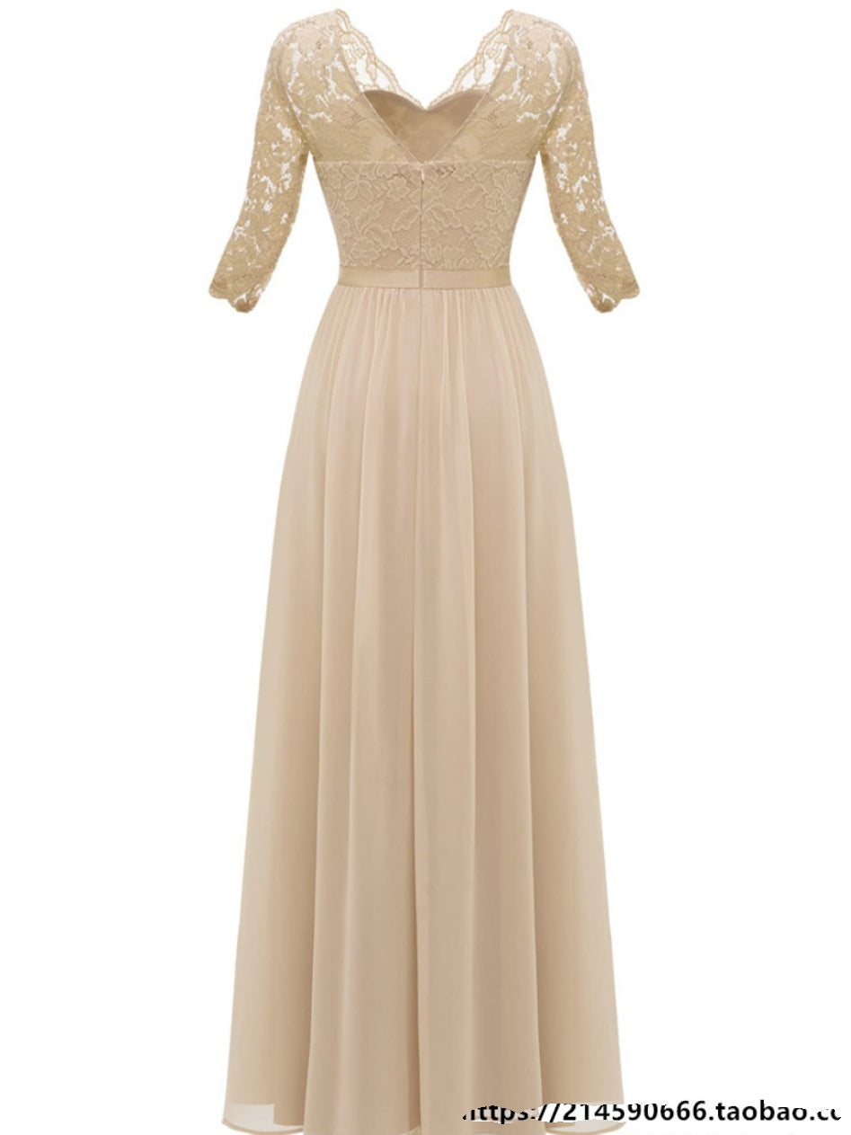 Şifon Donlar Qadınlar üçün Axşam Donu Toy Geyimi üçün Geyim