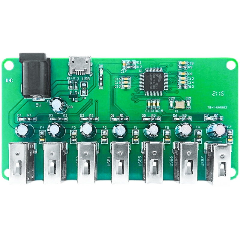 USB2.0HUB modulu 1 - 7 port hub USB genişləndirmə modulu