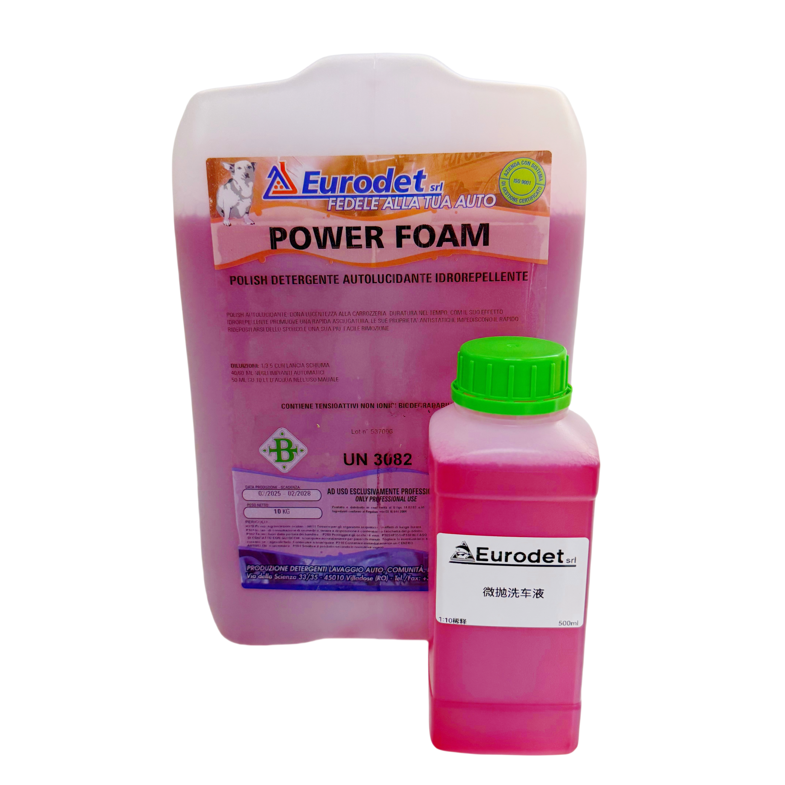 Eurodet Series Qızıl Suyu Ön Losyon Hub Təmizləyici Agent Su Sürücüsü Cila Təkər Mumu Əla və Təmizlənməsi Asandır