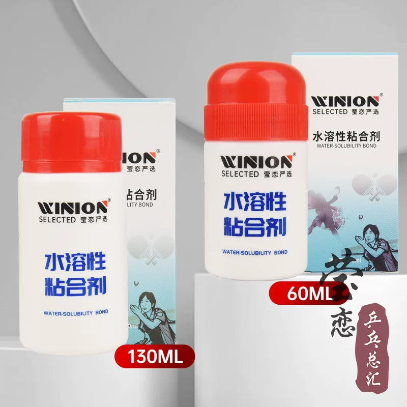 WINION Yinglian qeyri-üzvi stolüstü tennis yapışqan stolüstü tennis raketi rezin xüsusi baza yağla doldurulmuş yapışdırıcı suda həll