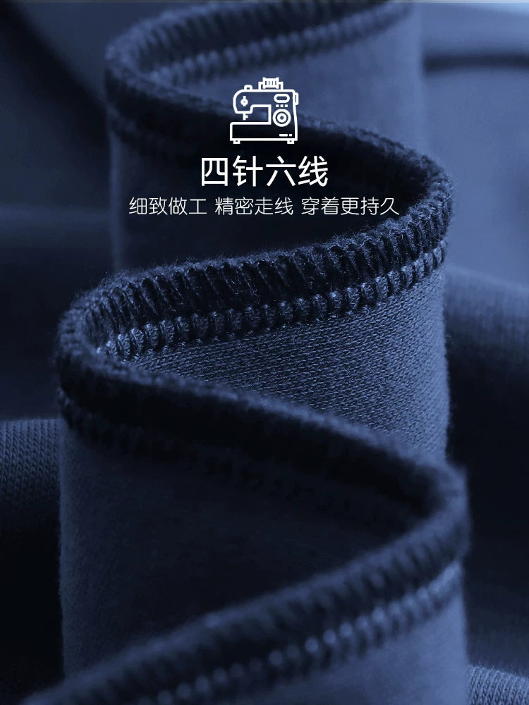 Langsha Kişilər üçün Təmiz Pambıq Pijama 2025 Yeni Yaz və Payız Nazik Uzunqollu Böyük Ölçülü Payız və Qış Kişilər üçün Ev Geyimləri Dəsti