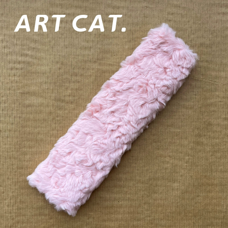 Art Cat Avtomobil Təhlükəsizlik Kəməri Çiyin Yastığı Qapağı Minimalist DIY Aşınmaya Qarşı Geyim Boğulmaya Qarşı Boyun Qoruyucu Qapaq Bütün İl Boyu Neytral