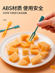 onlycook birdəfəlik meyvə çəngəl qida dərəcəli ABS plastik meyvə çəngəl tort məişət desert çəngəl