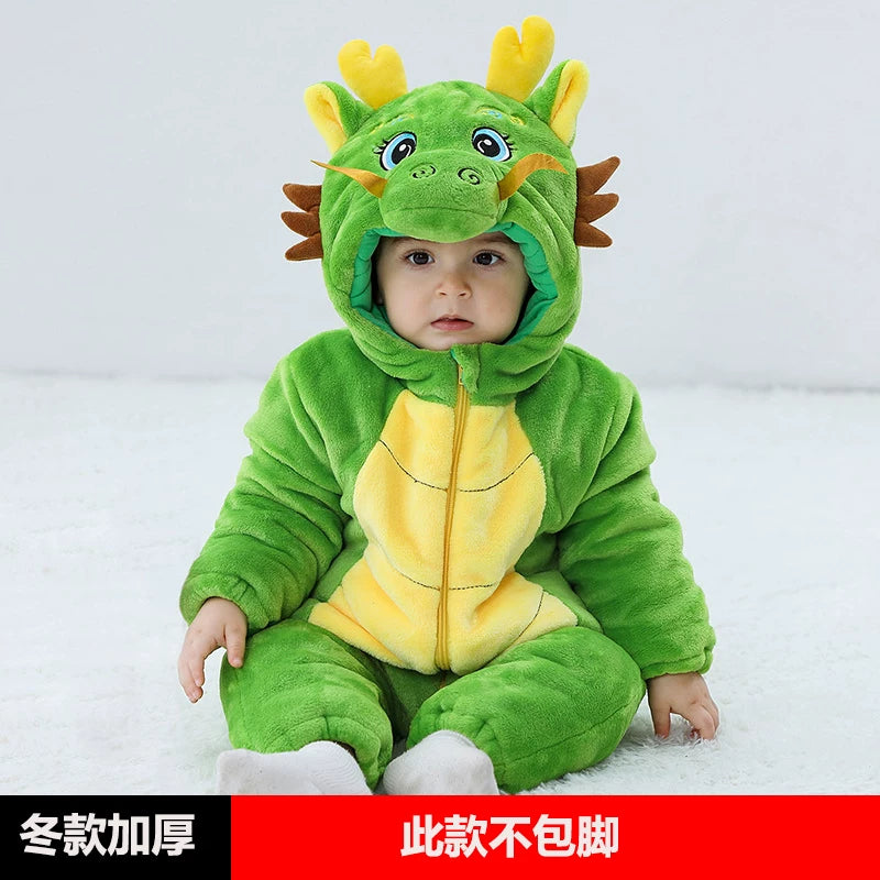 Körpə Yaz və Payız Topdan Dəsti, Dinozavr Pijamaları, Payız və Qış Körpə Romperləri, Super Şirin və Sevimli Geyimlər