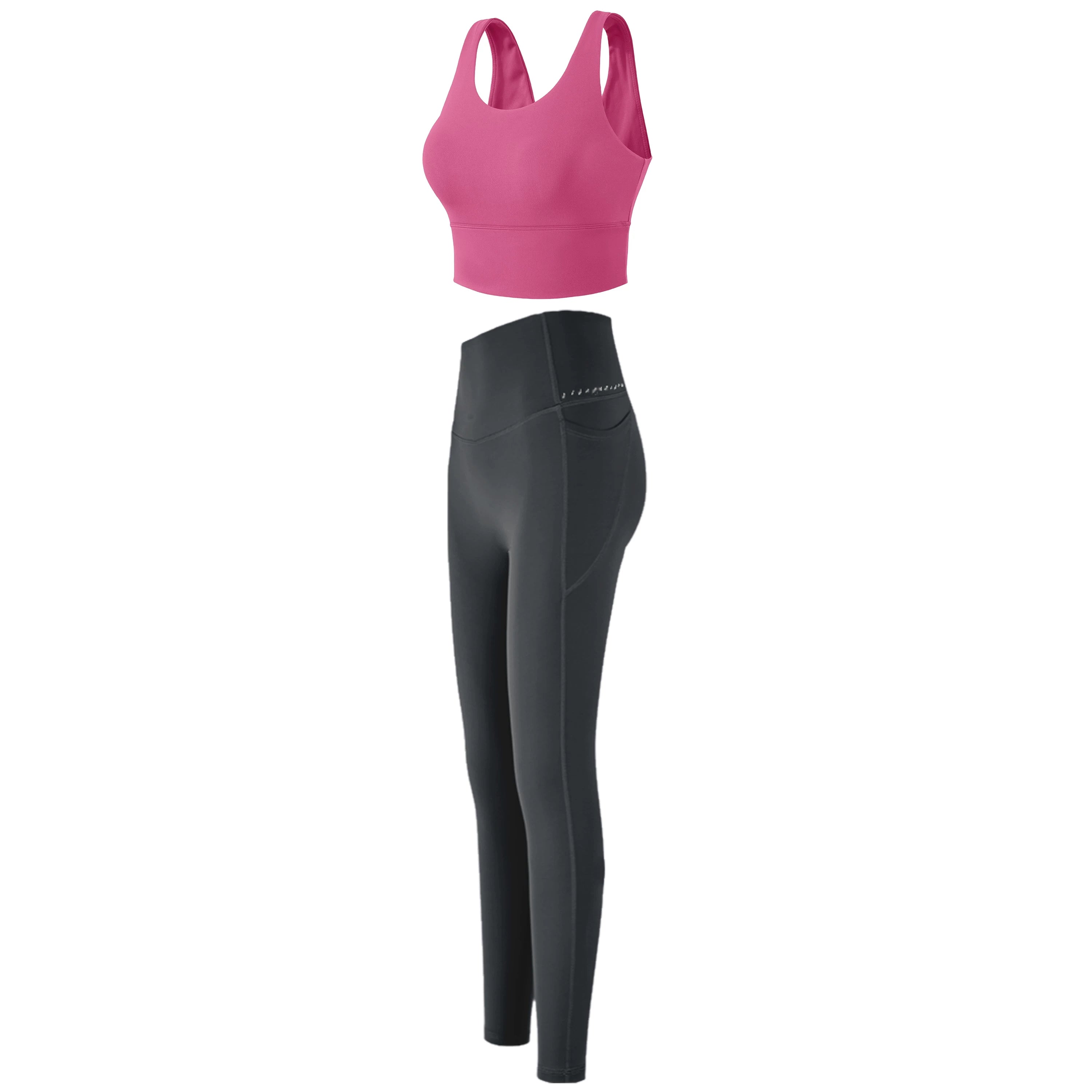 Fitness qız arxası gözəl idman büstqalteri yüksək intensivlikli zərbəyə davamlı yoqa jileti təkan qaldıran xarici geyimi qaçış məşq büstqalteri