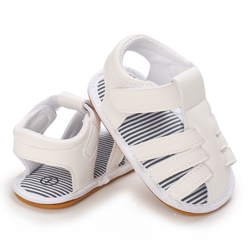 Yeni Uşaq Ayaqqabıları Yay Oğlan Qız Nəfəs ala bilən Sandalet Toddler Fl