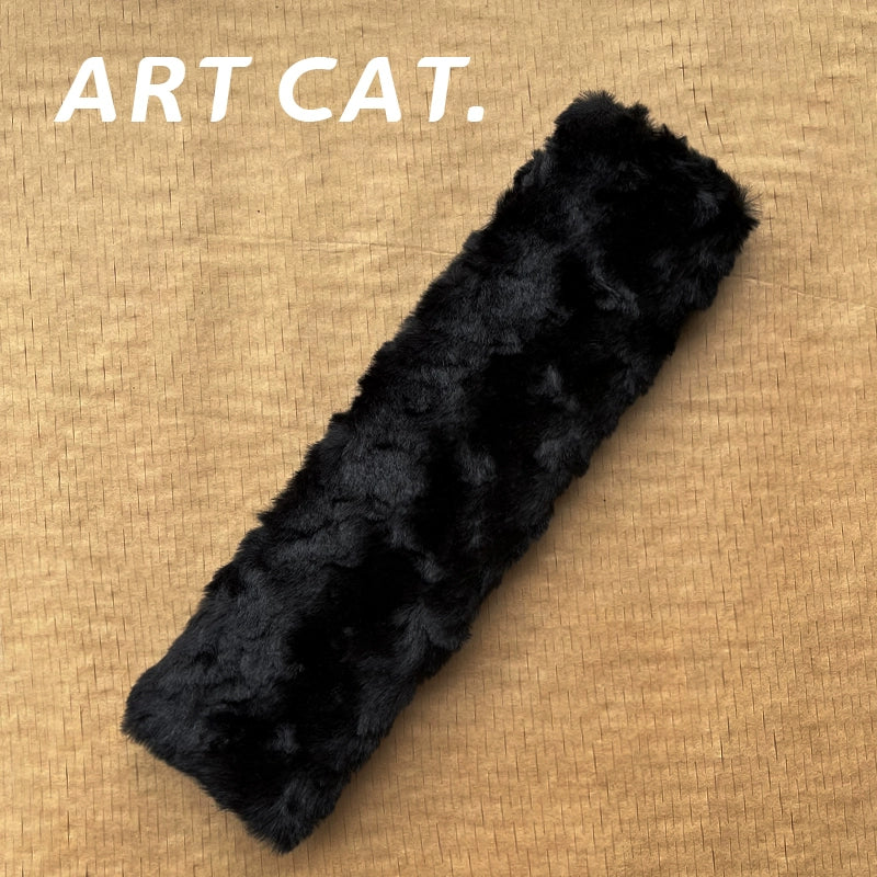 Art Cat Avtomobil Təhlükəsizlik Kəməri Çiyin Yastığı Qapağı Minimalist DIY Aşınmaya Qarşı Geyim Boğulmaya Qarşı Boyun Qoruyucu Qapaq Bütün İl Boyu Neytral