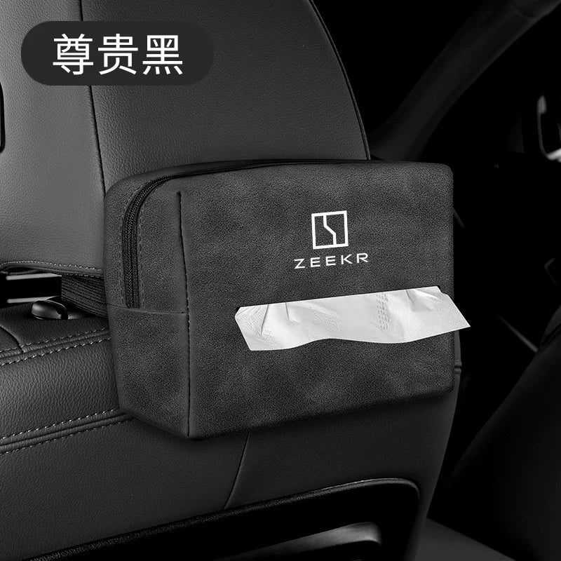 Xüsusi olaraq avtomobil salonunun modifikasiyası məhsulu olan ZEEKR X/001/009 avtomobil salfet qutusu/asma salfet torbası üçün hazırlanmışdır.