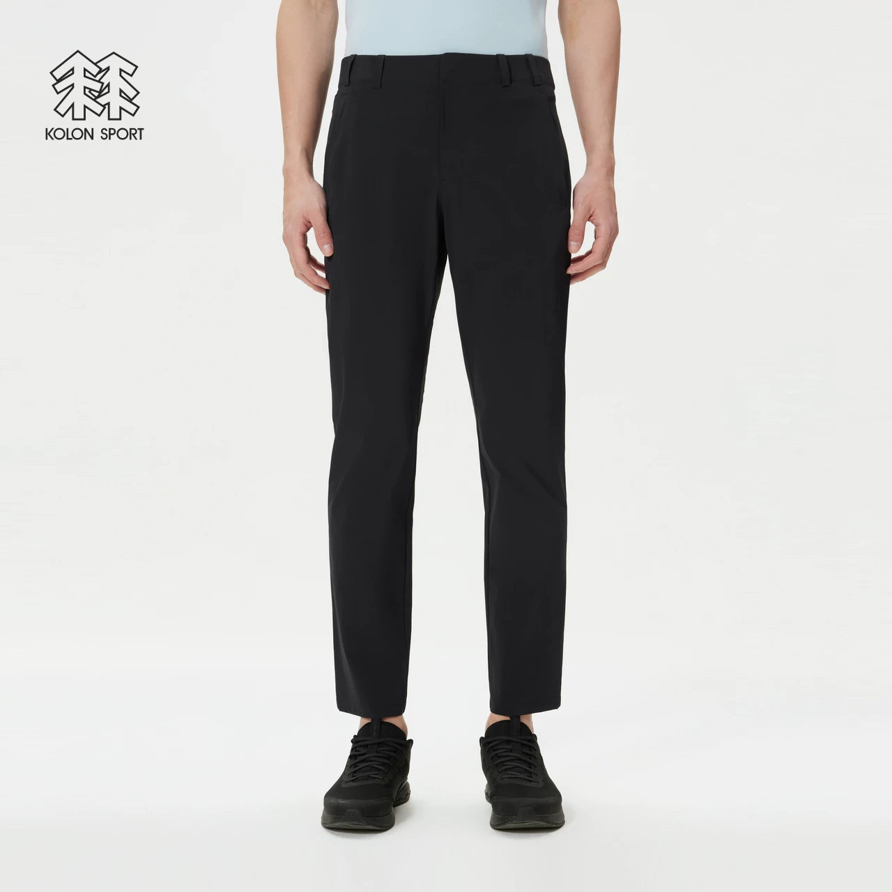 KOLON SPORT Kolon açıq rahat şalvar sərin toxunuşlu və su keçirməyən UPF50+ kişi işgüzar şalvar