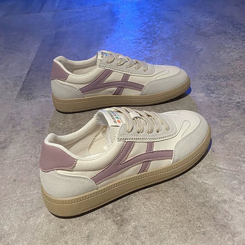 Brendin xüsusi təklifi: Qadın ağ idman ayaqqabıları, yeni model, məşhur Alman məşq ayaqqabıları, idman ayaqqabıları, çox yönlü yumşaq dabanlı ayaqqabılar