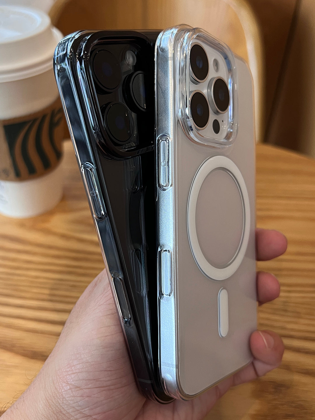 Sararmaq asan olmayan və Apple 16promax maqnit cib telefonu qutusu kamera düyməsi üçün uyğun olan şəffaf sərt çanta hamısı bir yerdə iPhone 15promax qoruyucu qutu 17 sadə yüksək dəqiqlikli MagSafe ultra nazik