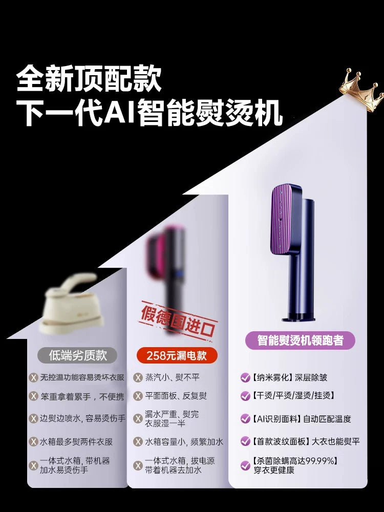 Xiaochaotang əl paltar ütüləmə maşını 2026 yeni ütüləmə maşını məişət kiçik buxar elektrikli dəmir portativ artefakt