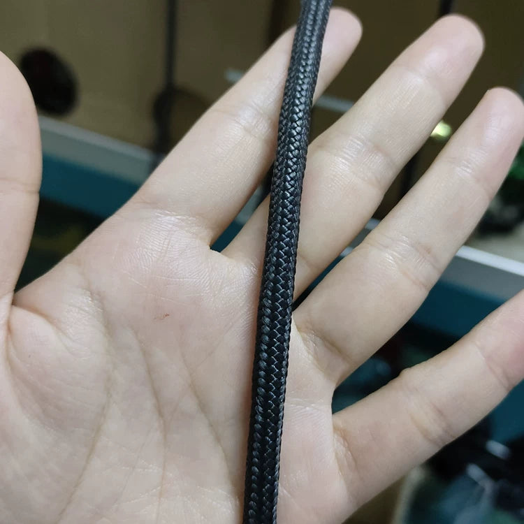 Aramid yüksək temperaturlu ip izolyasiyalı dartma ipi yanğına qarşı yanğından xilasetmə ipi Kevlar kəndiri ayaqqabı bağı yüksək möhkəmlikli ip