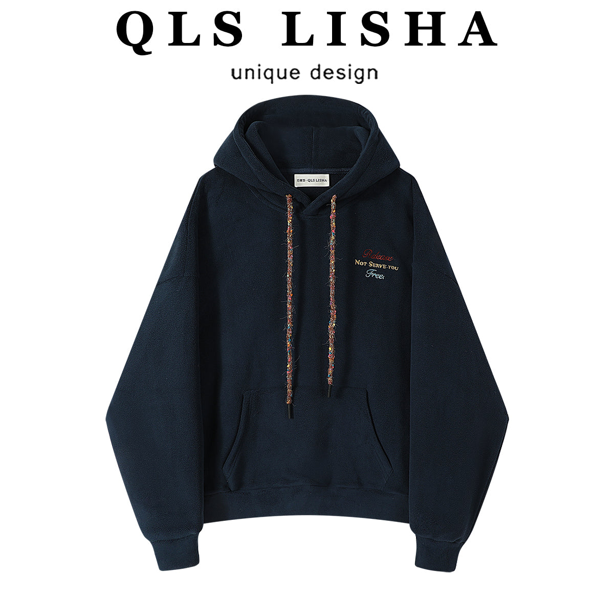 Chorissa Koreya üslubunda tənbəl başlıqlı yun astarlı qalın sviter, qadınlar üçün payız və qış isti əşyası, dəbli və şık boş top