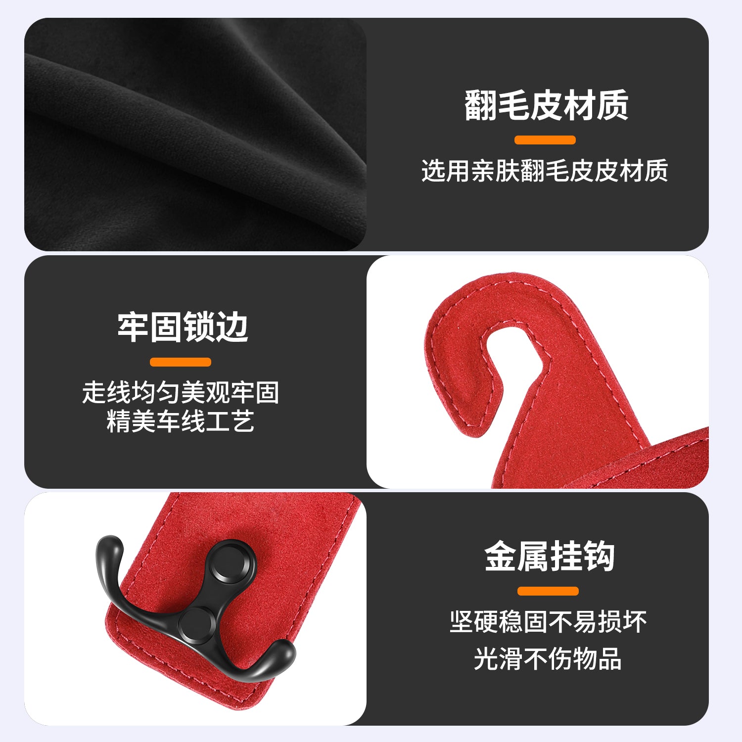 Car cup holder, car seat back storage box, multi-function storage bag, back seat hook, trash can