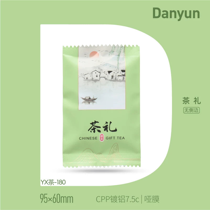 Çay qablaşdırma çantası, kiçik qabarcıq çanta, universal Longjing qara çay, yaşıl çay 3-5 q alüminium folqa plastik torba, birdəfəlik çay paketi