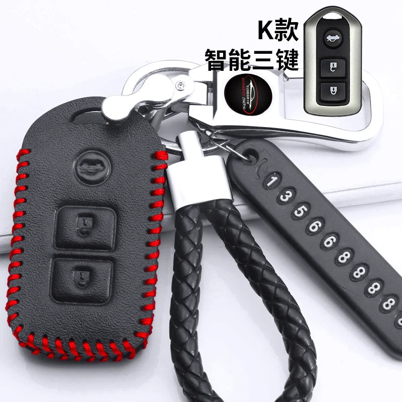 Toyota açar üzlükləri, Levin, Camry, Highlander, RAV4, Avalon və Corolla avtomobil açar üzlükləri, orijinal dəri üçün uyğundur.