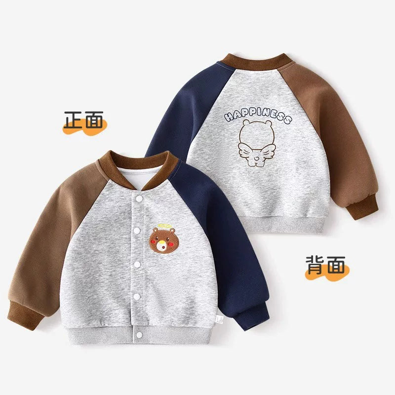 Alman uşaq gödəkçəsi, yeni payız stili, körpə beysbol gödəkçəsi, qızlar üçün erkən payız topu, körpə yaz və payız geyimləri