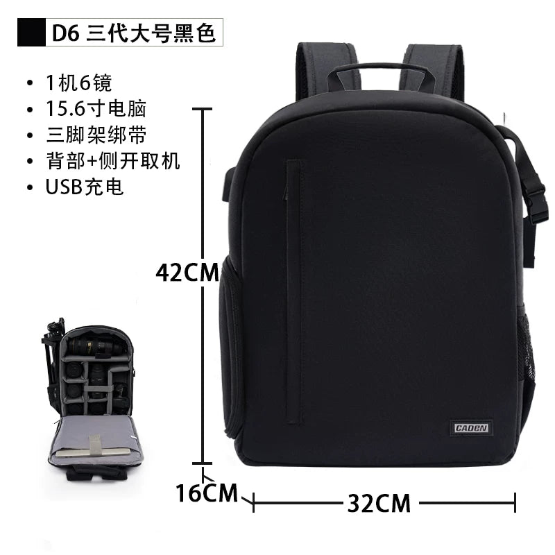 Cwatcun Hong Kong Carden bel çantası kamera çantası saxlama çantası suya davamlı və toqquşmaya qarşı fotoqrafiya çantası Canon r50 Nikon z30 Sony zve10 Fuji üçün uyğun olan kişi və qadınlar üçün mikro SLR telefoto obyektiv bel çantası