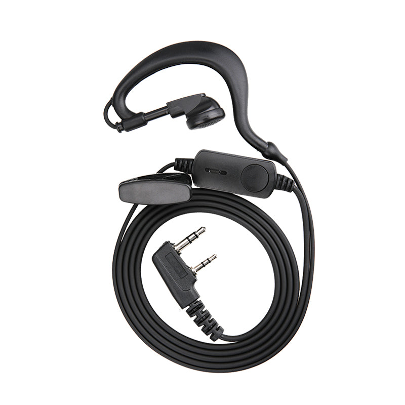 KENENG walkie-talkie qulaqcıq qulaqcıq K baş I baş Y baş universal davamlı və dartılan qalın naqilli domofon xətti