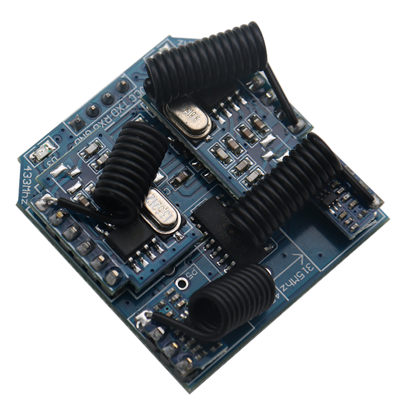 İki diapazonlu RF kodek modulu 315/433 simsiz uzaqdan idarəetmə açarı nəzarət mikro nəzarətçi serial port RF34D