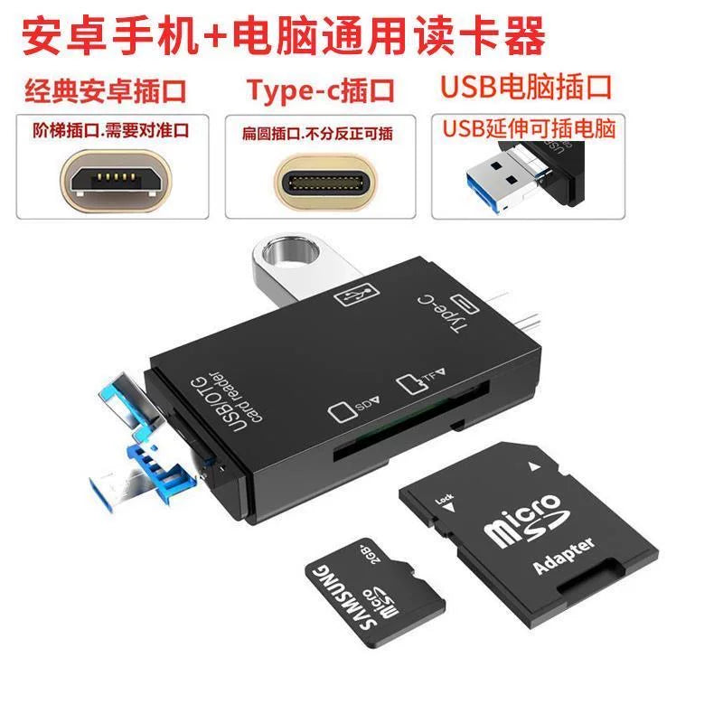 OTG adapter tip c interfeysi məlumat kabeli usb3.0 mobil telefon kompüter planşet çevirici başlıq qoşulma kart oxuyucu usb disk bağlantısı portu Huawei oppo usb ötürücü üçün uyğundur