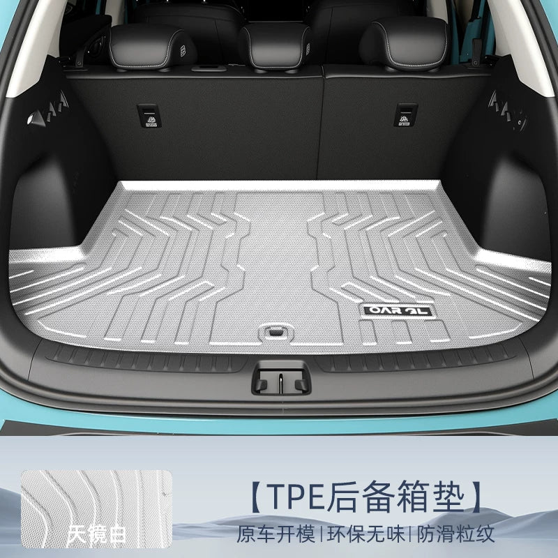 25 BYD Hiace 05EV Xüsusi Baqaj Döşəməsi TPE Quyruq Qutusu Döşəməsi Ön və Arxa Avtomobil Aksesuarları 05