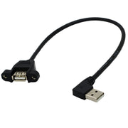Sol və sağ əyri USB2.0 uzatma kabeli, yuxarı və aşağı dirsək, USB 90 dərəcə məlumat kabeli, USB kişidən qadına qulaq kəmərləri sabitlənə bilər