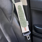 2025 Dizayner Orijinal Saf Pambıq Niş Stil Əl istehsalı Avtomobil Daxili Təhlükəsizlik Kəməri Çiyin Yastığı Koreya Kişi və Qadın Dekorları