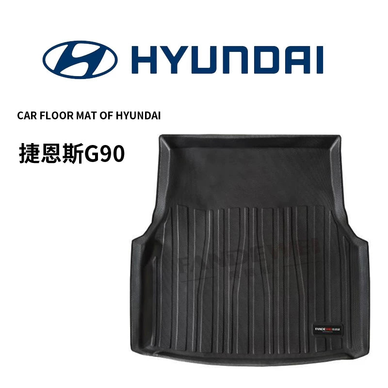 G80 (ikinci və üçüncü nəsil), G90, IONIQ, GN7 və GRANDEUR (GV80) üçün Hyundai Genesis baqaj ayaqaltıları.
