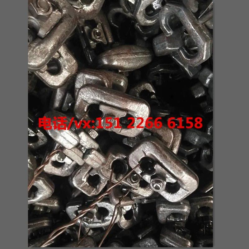 Forklift sürüşməyən zəncir aksesuarları 50 Forklift təkərləri qoruyucu zəncir aksesuarları üzük düyməsi Təkər təkərini qoruyan zəncir birləşdirən qandal