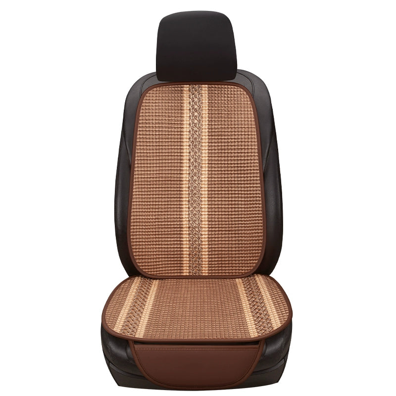 Avtomobil Oturacaq Yastığı Tək Parça Əsas Sürücü Oturacağı Tək Sürücü Otağı Tək Oturacaq Örtüsü Buz İpək Kətan Bütün İl Boyu Neytral Kreslo Yastığı