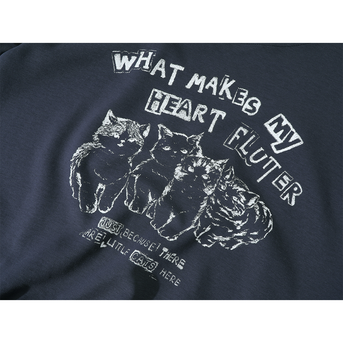 Chorissa Amerika Retro Qəşəng Tənbəl Sviter Payız Çoxfunksiyalı Pişik Naxışlı Uzun Qollu Çiyinsiz Top