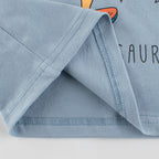 27kids Saf Pambıq Koreya Üslublu Brend Uşaq Geyimləri Oğlanlar üçün Yeni Gəlişli Əsas Laylı Köynək Uşaq Uzunqol Futbolka Geyimləri Payız Geyimi