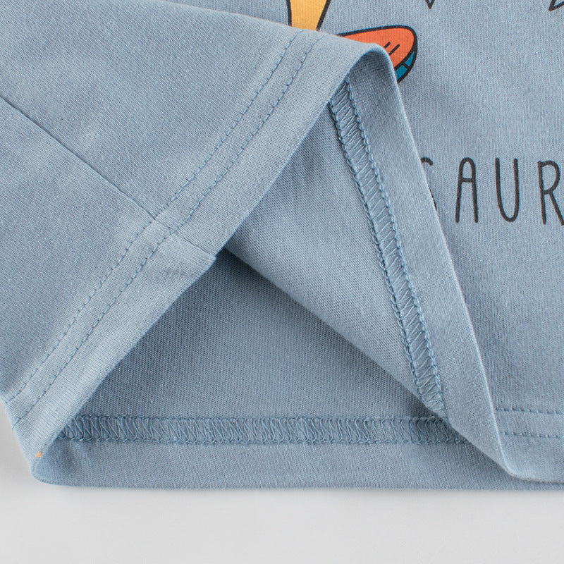 27kids Saf Pambıq Koreya Üslublu Brend Uşaq Geyimləri Oğlanlar üçün Yeni Gəlişli Əsas Laylı Köynək Uşaq Uzunqol Futbolka Geyimləri Payız Geyimi