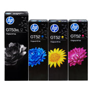 HP HP orijinal mürəkkəb GT53XL qara GT52 rəngli mürəkkəb GT5820 çəni 411 311 410 418 582 519 531 672 725 755 davamlı təchizatlı printer
