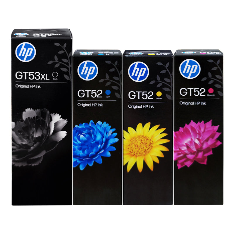 HP HP orijinal mürəkkəb GT53XL qara GT52 rəngli mürəkkəb GT5820 çəni 411 311 410 418 582 519 531 672 725 755 davamlı təchizatlı printer