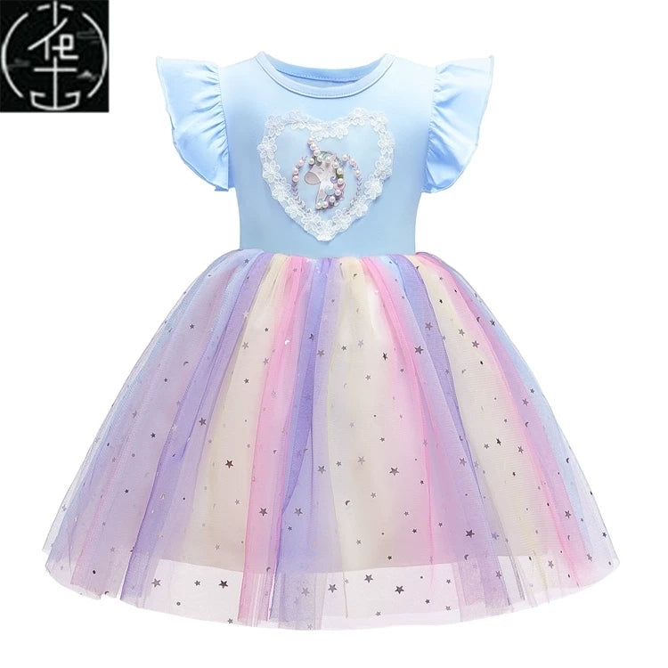 Uşaq geyimləri Yay körpə qızlar üçün uşaq geyimləri