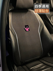 Qadınlar üçün avtomobil oturacağı yastığı, yay üçün havalandırılan və nəfəs alan soyuducu yastıq, zamşa yəhər yastığı, bütün fəsillər üçün, tək hissəli arxa oturacaq üzlüyü.