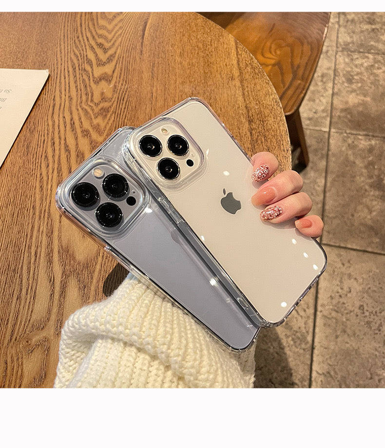 Didi Love Studio iPhone Apple 15141617pro üçün uyğundur yüksək şəffaf qabıq 111316Promax akril 112XRXSMax yumşaq və sərt qabıqlı düşməyə qarşı qoruyucu qabıq yeni mobil telefon qutusu