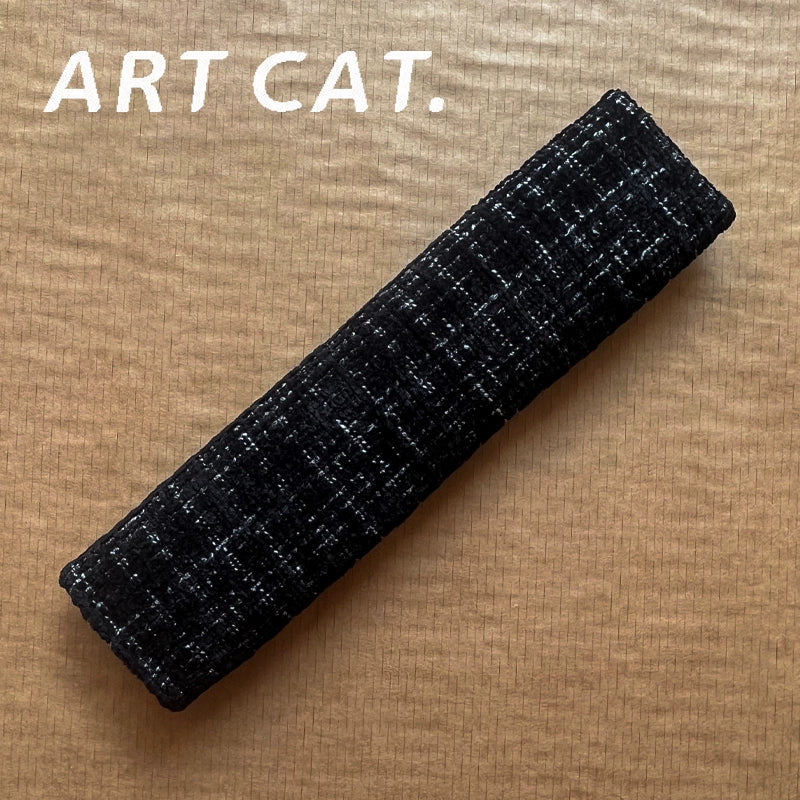 Art Cat Avtomobil Təhlükəsizlik Kəməri Çiyin Yastığı Qapağı Minimalist DIY Aşınmaya Qarşı Geyim Boğulmaya Qarşı Boyun Qoruyucu Qapaq Bütün İl Boyu Neytral