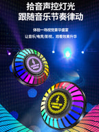 Yeni Təkmilləşdirmə Maqnit Emiş RGB Avtomobil Səsli İdarəetmə Pikap Mühit İşığı Ağıllı Avtomobil Havalandırma Ritmi İşıqlı Dekorasiya