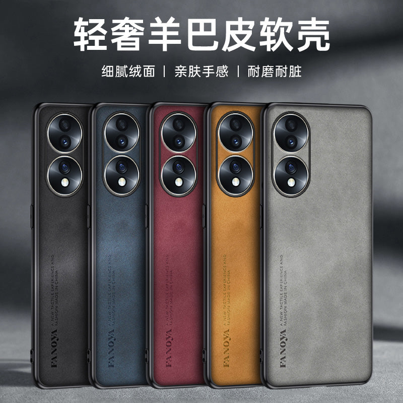 Honor 90/80/70/60/50 mobil telefon qutusu üçün uyğundur 30/20/10/9Pro qoruyucu örtük, hər şey daxil olmaqla, düşmə əleyhinə honorV30/V20/V10/V9 yeni se buzlu qoyun dərisi i gənc kişi və qadınlar