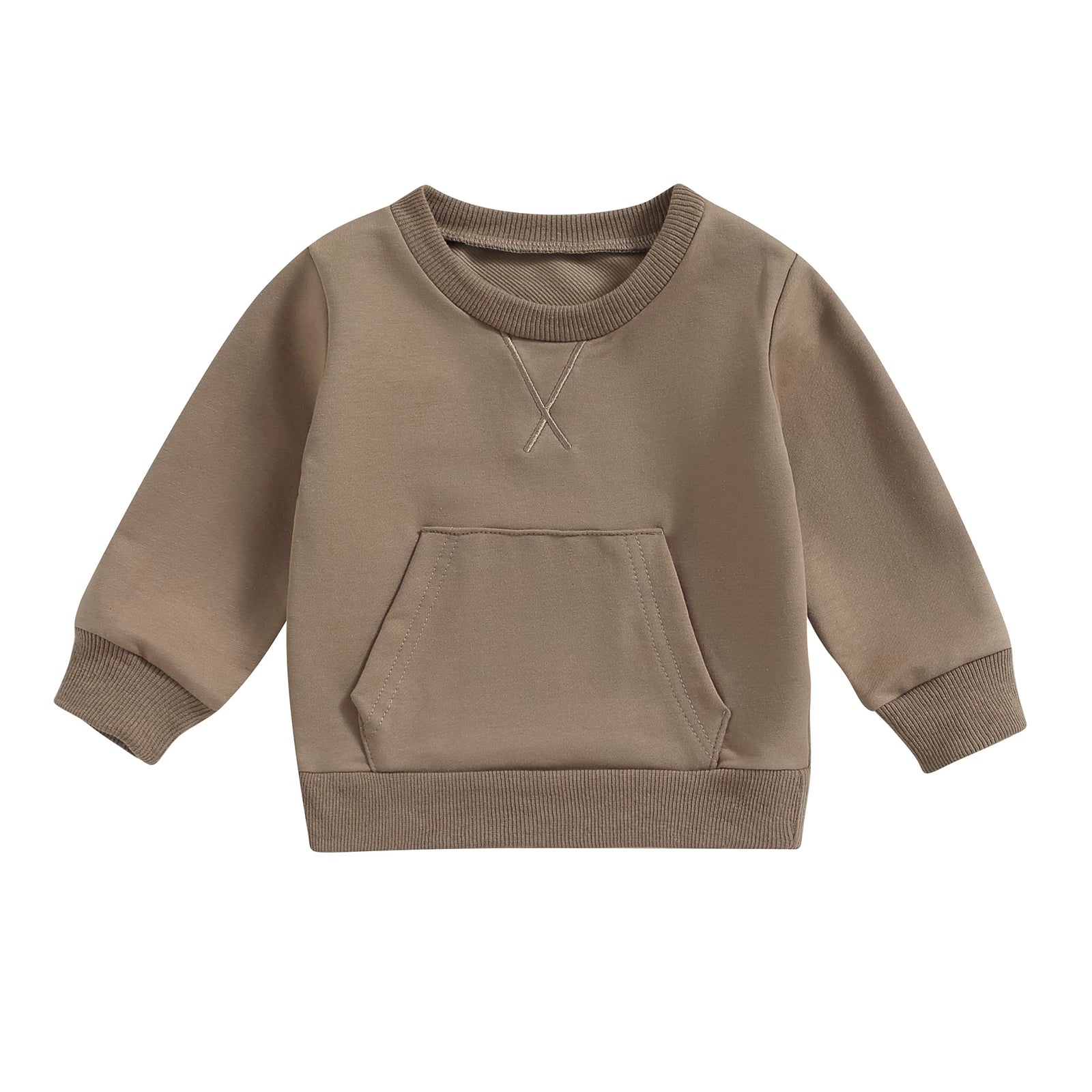 Bərk Təsadüfi Uşaq Sweatshirt Payız Qızlar Oğlanlar Geyimləri Uzun Sl