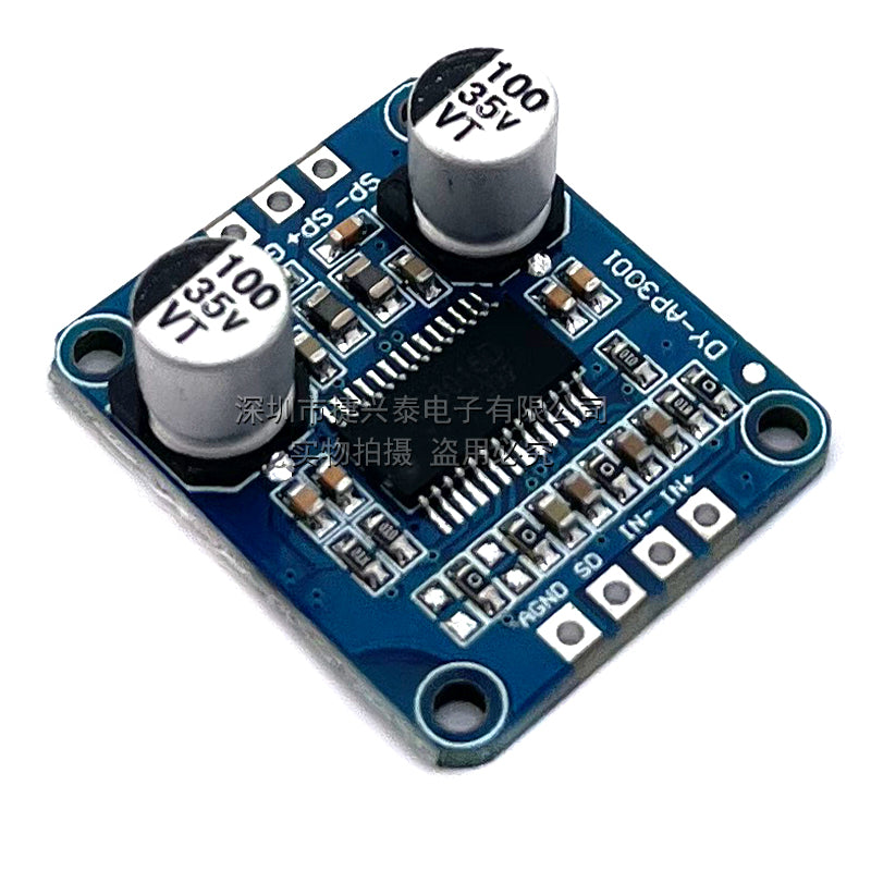 10W/20W/30W yüksək güclü gücləndirici modul D Sinfi rəqəmsal gücləndirici lövhə 12V/24V enerji təchizatı DY-AP3001 - 2